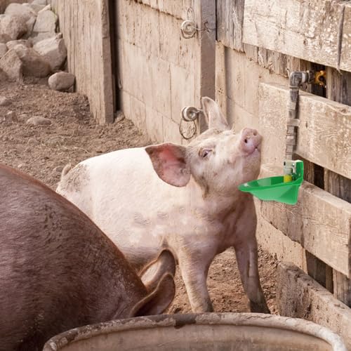 CORHAD 1 Peça Tigela Para Beber Ovelhas Bebedouro Para Animais De Estimação Bebedouro Automático Fer