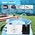 Salt Chlorine Generator & Pool Pump, Westaho Salt Water Pool Chlorinator System with Integrated Design, USA Made Titanium Cell, Designed for Above Ground Pools Up to 15,000 Gallons
