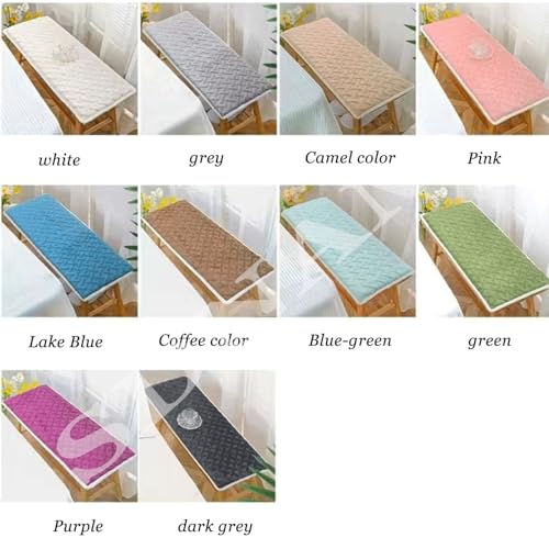 OutdoorIndoor Panca Antiscivolo Cush per Patio Swing Loveseat Pad 484060x12141618 Pollici Grigio Scuro Giardino Seat Cush per t &
