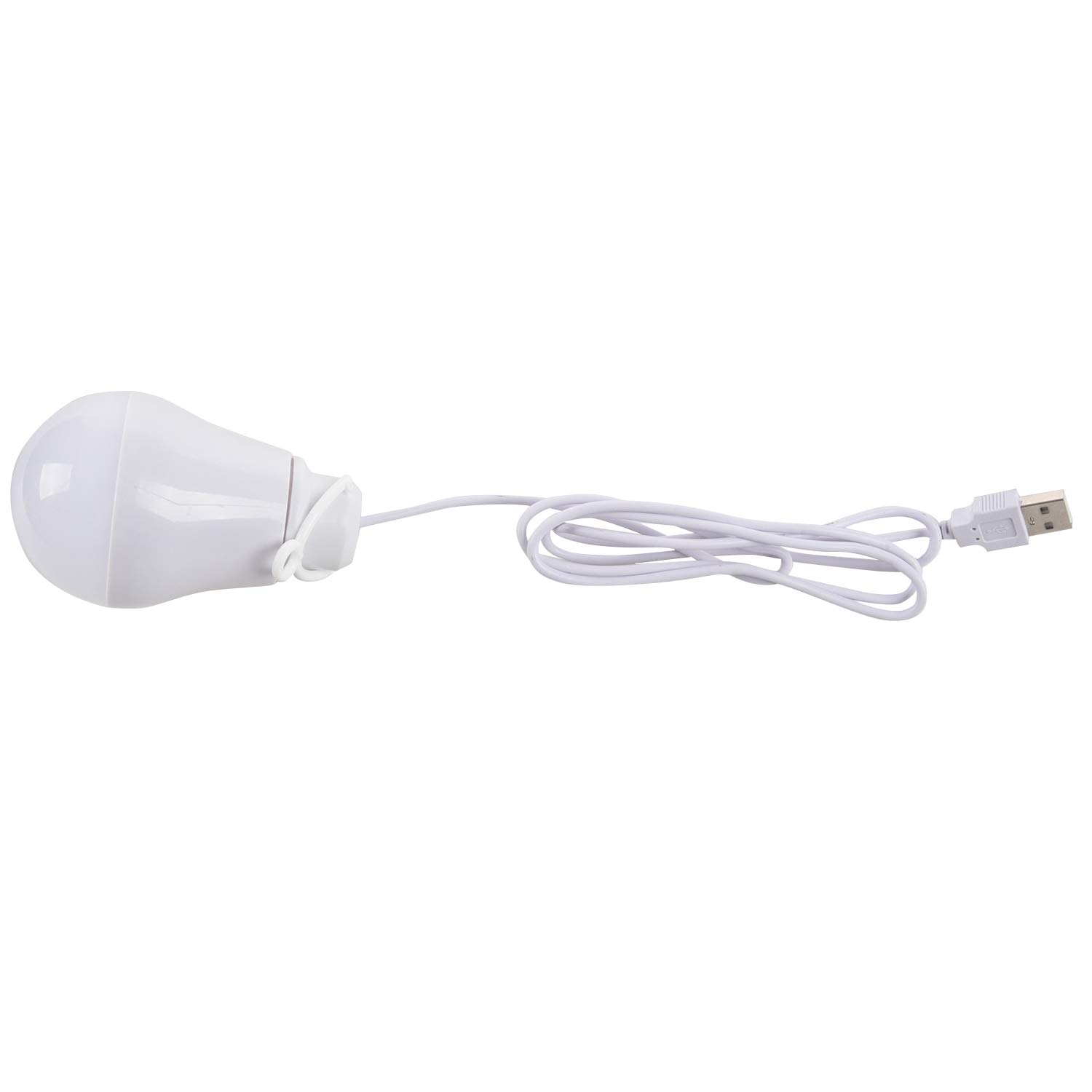 Humanitypd DC5V 5W LED Bulb USB lamp Portable White Light for Outdoor Laptop (White)