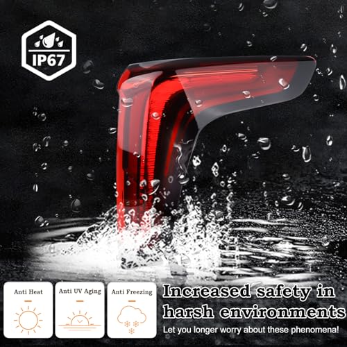 KAMDKI RH Tail Light Fit for 2020 2021 2022 2023 Cadillac XT6 Luxury | Premium Luxury LED Rear Lamp With Bulbs Right Passenger Side Rear Lights 85000449 84716491 by KAMDKI - Used condition - Image 6