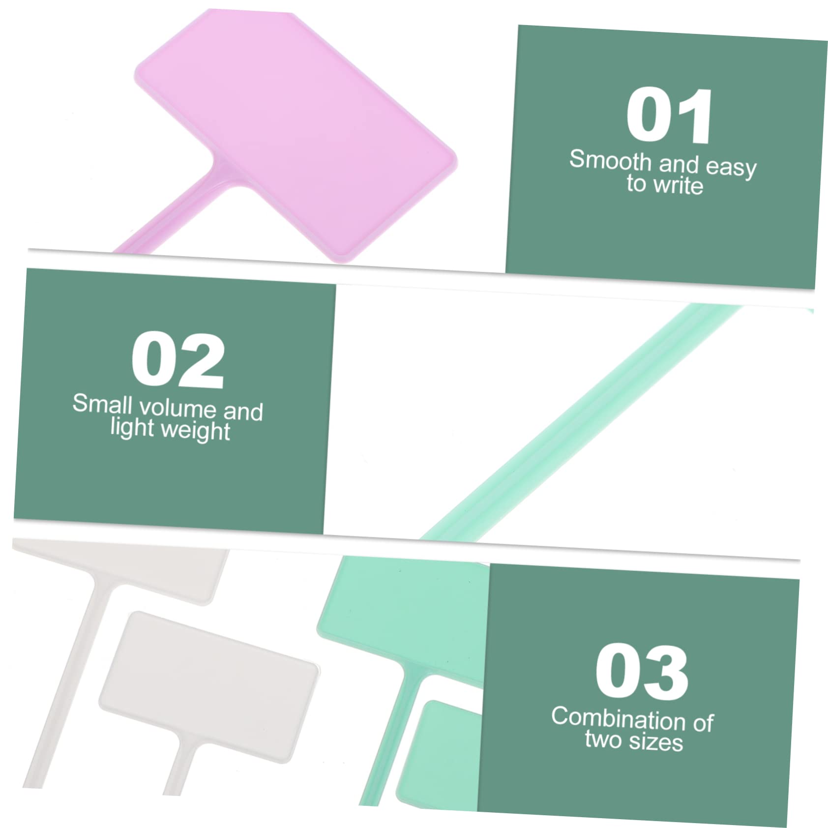 5 Set Etichette Per Piante Cartellini Per Giardinaggio Indicatori Naturali Per Piante Per Diy E Decorazioni Resistente E Facile 24 Pezzi * 5