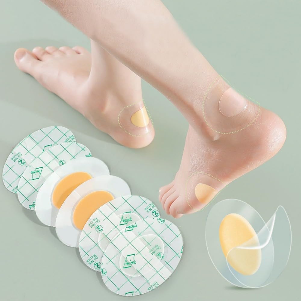 Heel Tape Blister Protector For Feet Heel Patch Protector Anti-Wear Cushion Pad Blister Pads Blister Patches For Women Men (30)-image-17