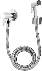 Link Metais Ducha Higiênica Luxo 100% Metal - Sistema 1/4 Volta, Design Moderno, Alta Durabilidade