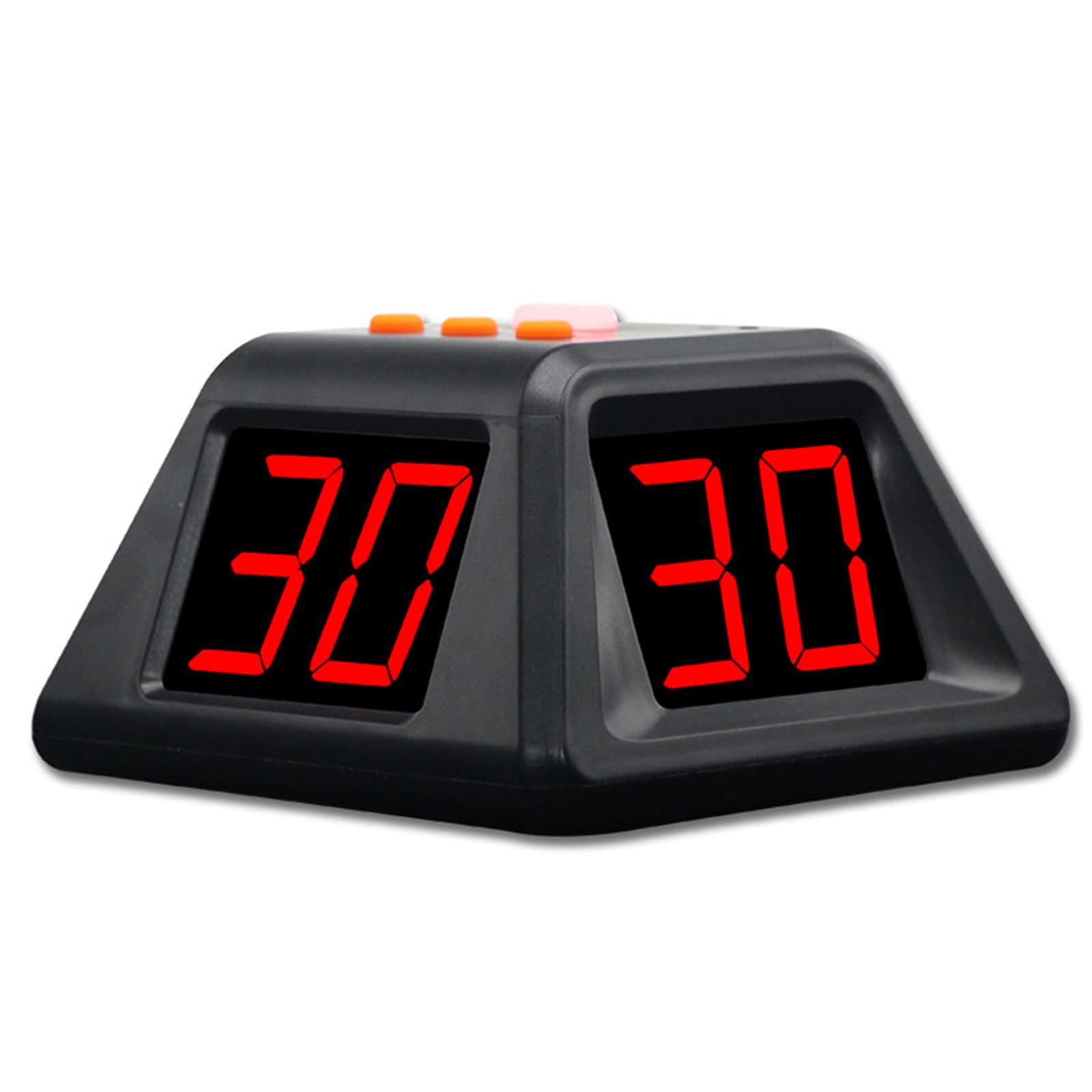 XNXYSMKJ 4-Side Time Cube Timer, HD Display Cube Timer, Poker Shot Clock, 5 Gears Brightness Adjustable, 2 Timing Modes, for Poker Chess Tournament,casinos