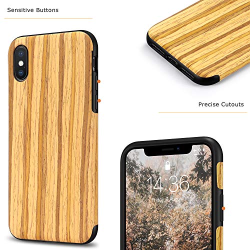 Tasikar Cover iPhone XS Max Custodia Ibrida in