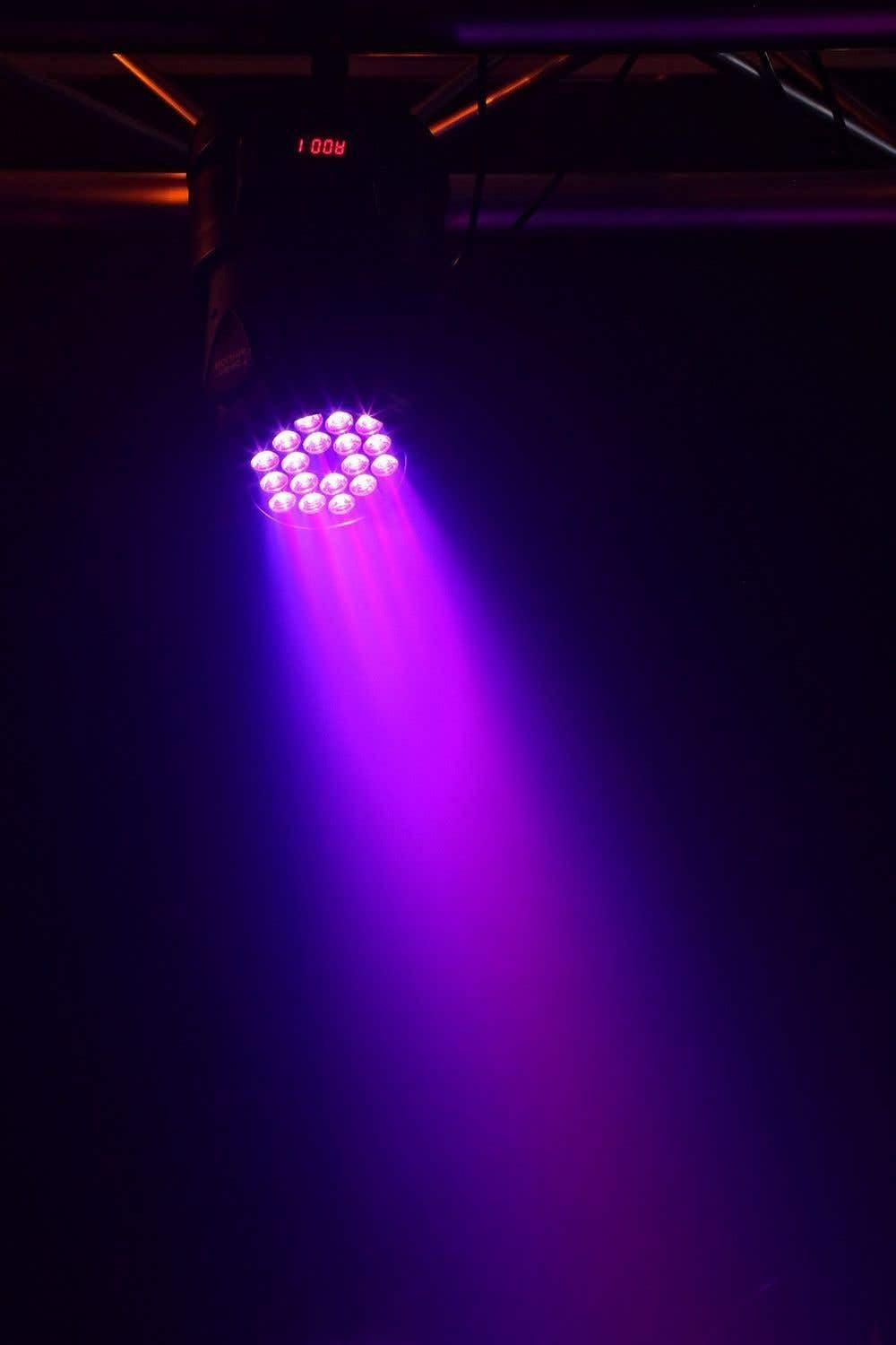BeamZ MHL108MK4 Cabeza móvil Wash LED RGB | Cobertura uniforme, mezcla homogénea del color, para eventos y conciertos