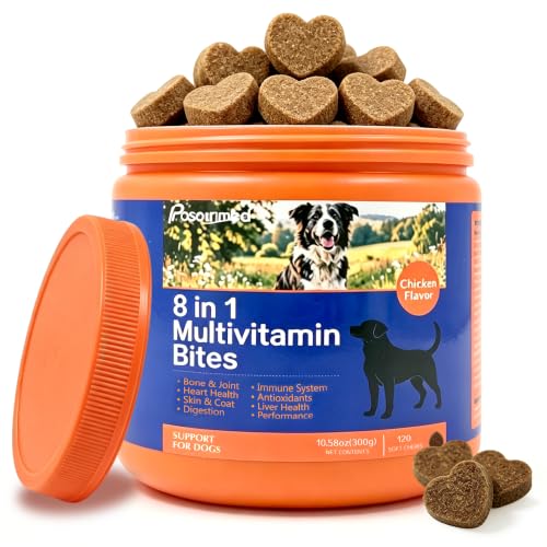 Posotrimed Dog Multivitamin | 8-in-1 Daily Dog Vitamins and Supplements