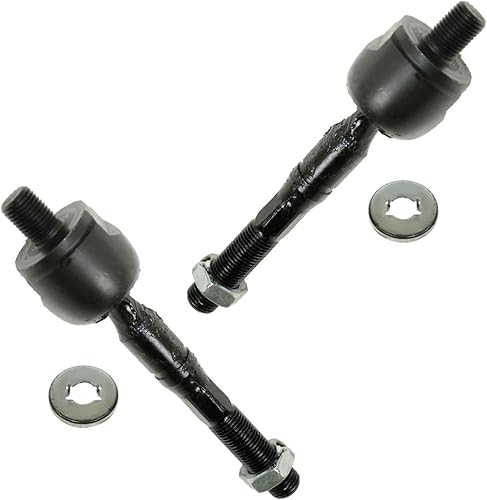 Miniatura 1064 de TRQ Juego de varillas de acoplamiento delanteras interiores y exteriores, 4 piezas, compatibles con Chevrolet Cruze 2016-2019 de 16-19 voltios