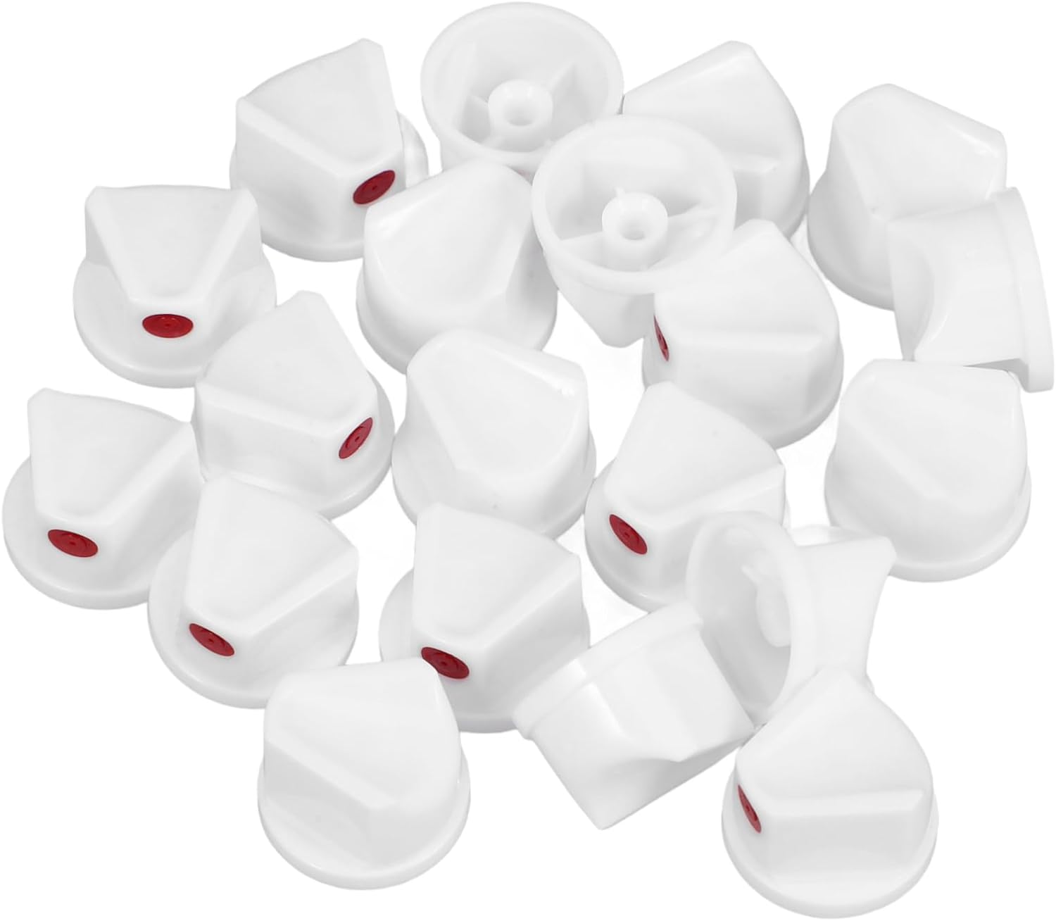 20pcs White Spray Can Nozzles for Cans of Spray Paint
