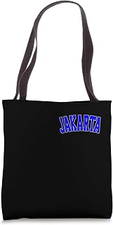 Jakarta Indonesia Pocket Logo Tote Bag
