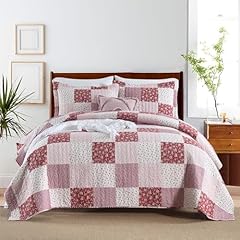 Red White Patchwork Pattern