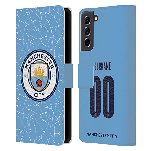 Coque portefeuille Manchester City Samsung S21 FE 5G protège écran et cartes