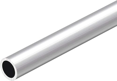 Miniatura 5 de uxcell Tubo redondo de aluminio 6063, tubo recto de aluminio inconsútil del diámetro interno de la longitud 59.1 ft m OD 16.4 ft m de 984.3 ft m
