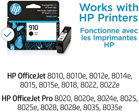 Original HP 910 Black Ink Cartridge 