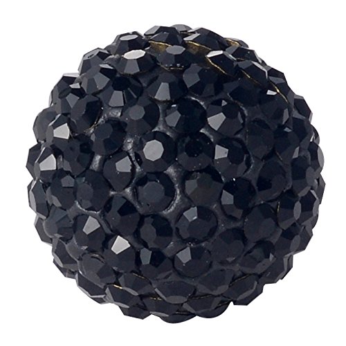 Preisvergleich Produktbild Morella® Damen Engels Klangkugel Zirkonia schwarz Ø 16 mm