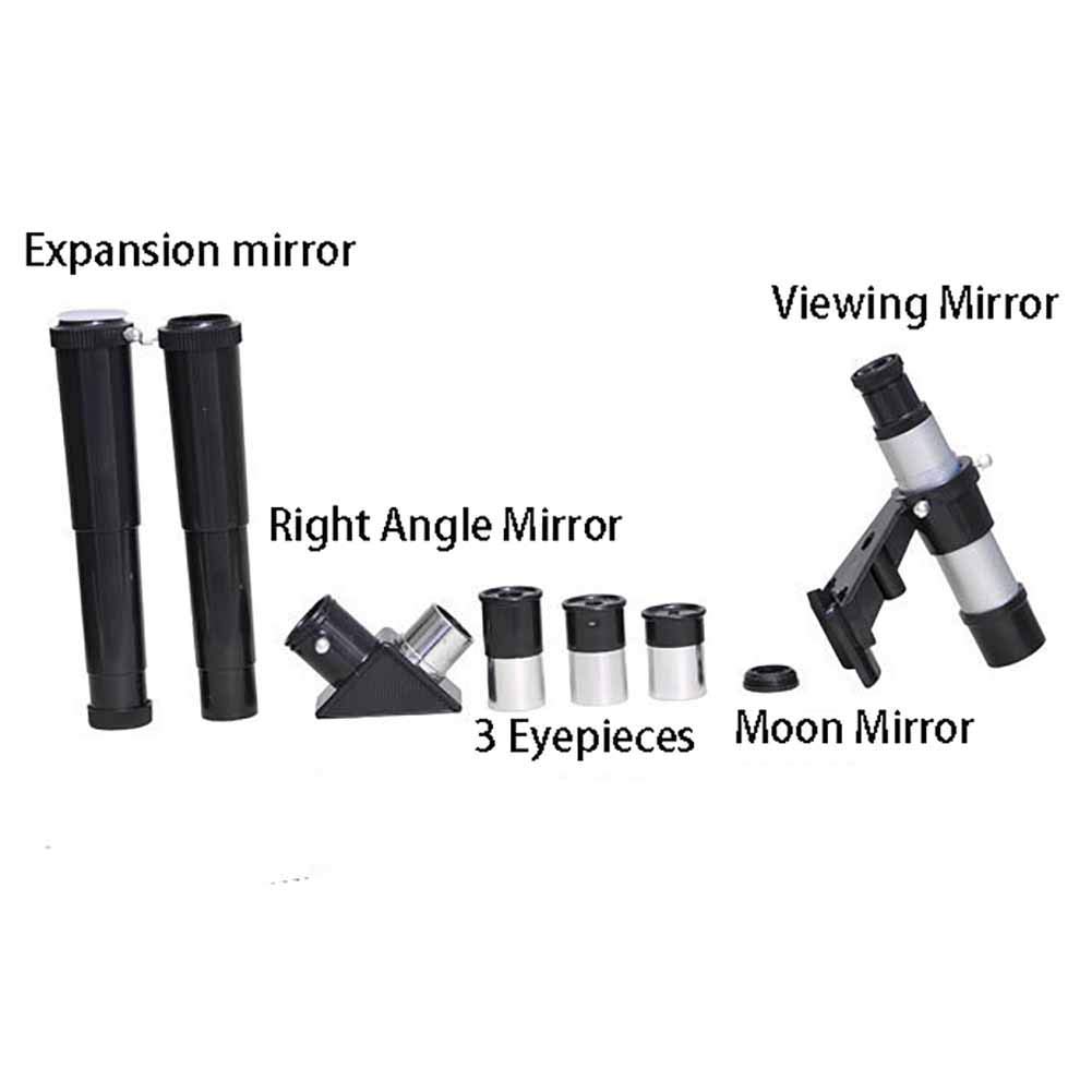 Telescopio astronómico Refractor Espacial con trípode Ajustable, telescopio Espacial monocular al Aire Libre para niños Principiantes y Principiantes en astronomía