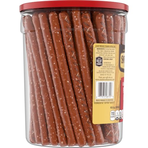 Image of Snyder's of Hanover, Old Fashioned Pretzel Rods, 27 Oz Canister