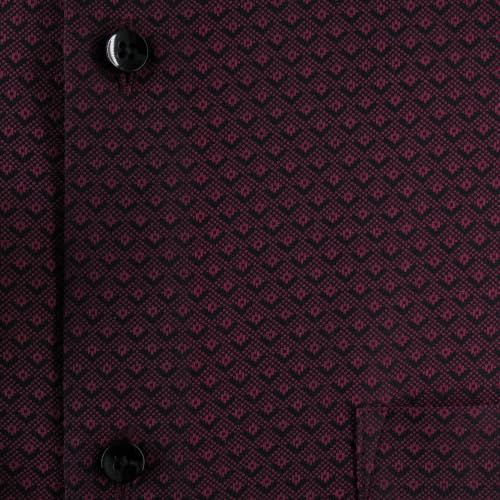 Image of 7-DAYS Premium Men's Formal Shirts - Cotton Rich, Textured Self-Design, Full Sleeve, Regular Fit, Wrinkle Resistant, with Pocket - Perfect for Office