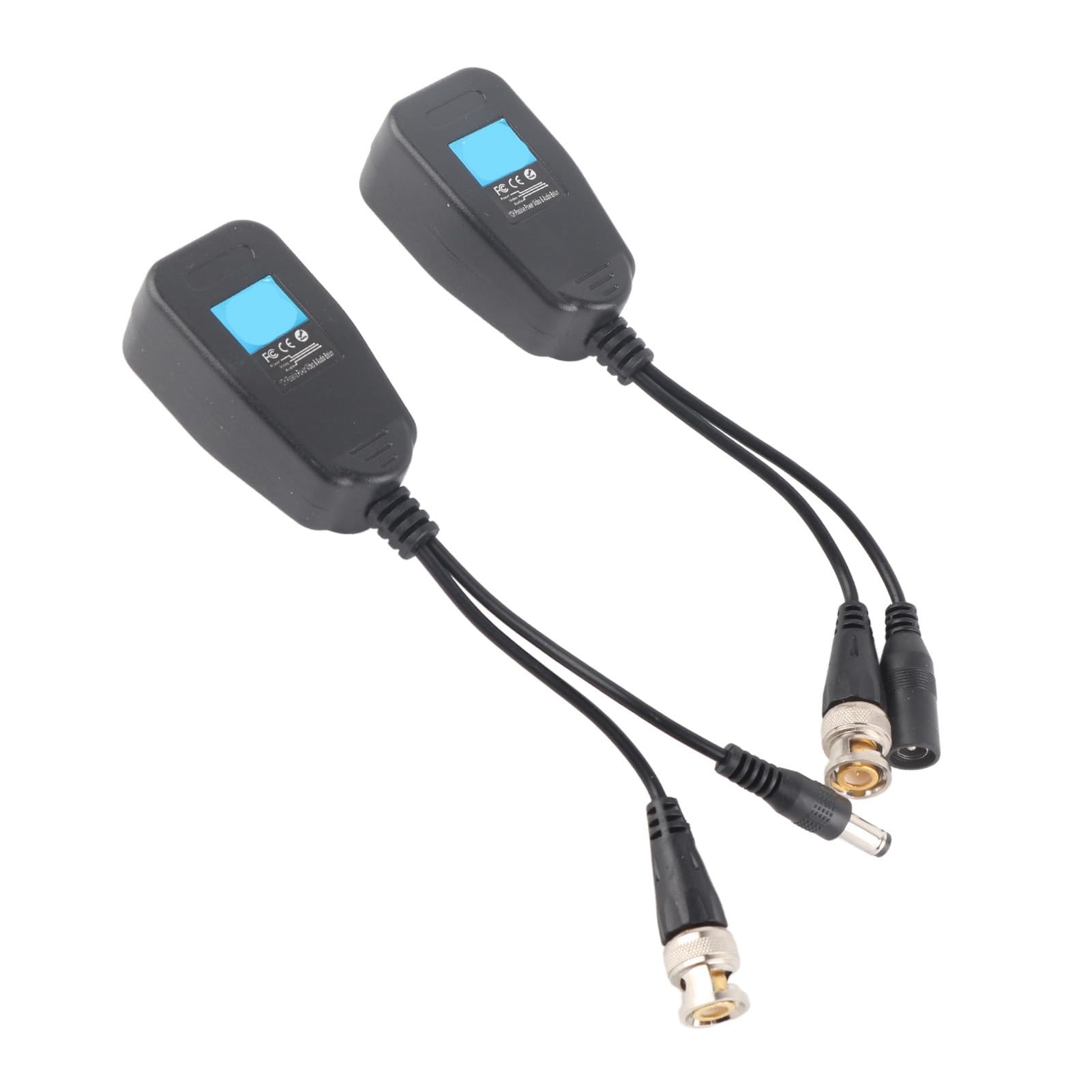 Annadue Connettore Da BNC A RJ45 BNC Video Power Balun, Supporto UTP NTC/Pal/SECAM Per Telecamera TVI/AHD Per Telecamera CVI - Foto 7