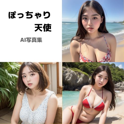 ぽっちゃり天使 #AI写真集: ふくよかな美女