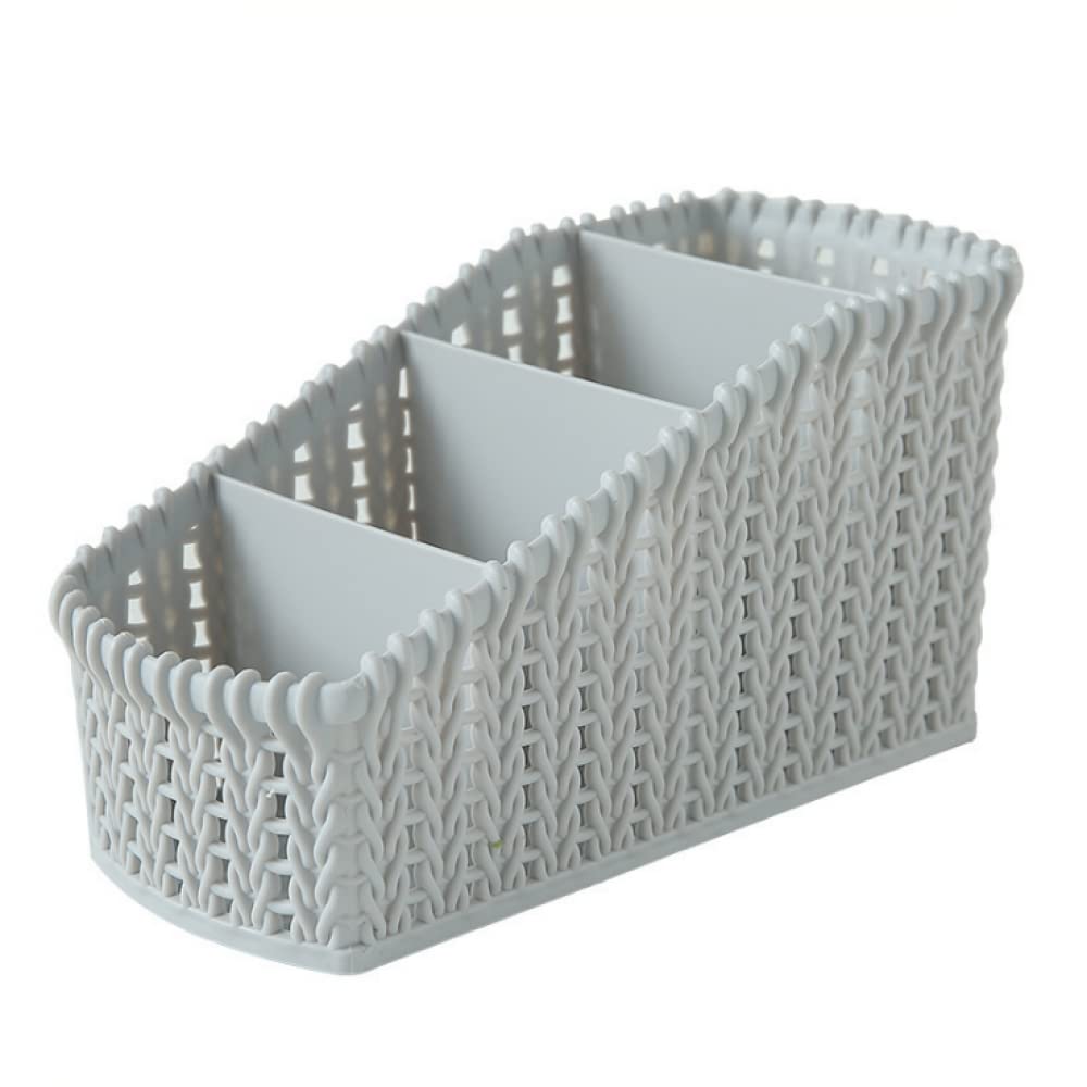 Plastic Office Desktop Storage Basket Cube Storage Box Book Magazine Storage Box-A