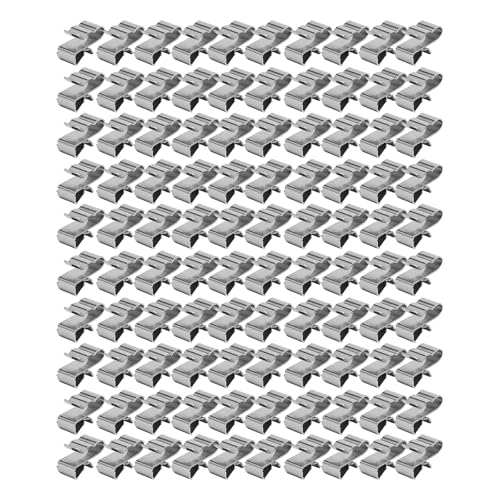 Lodoot Upgrades - Abrazaderas de gestión de cables de acero, clip de cable de panel seguro, instalación sencilla para cable de fibra óptica