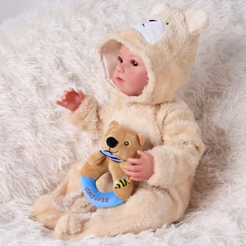 Muñeco bebé realista poseable de 20 pulgadas BABESIDE miniatura 6