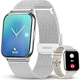 💎【Más enfocado a la salud】Reloj Inteligente Mujer tiene un sistema de monitoreo de salud más completo, está equipado con las funciones más avanzadas de termómetro y oxímetro, y también tiene un monitor de frecuencia cardíaca y sueño y una función de "Ciclo Menstrual" específica para mujeres. Y es puede monitorear automáticamente su salud física diaria, registrar cambios en sus datos de salud y sincronizar los datos monitoreados con la aplicación del reloj para generar informes para que los vea.