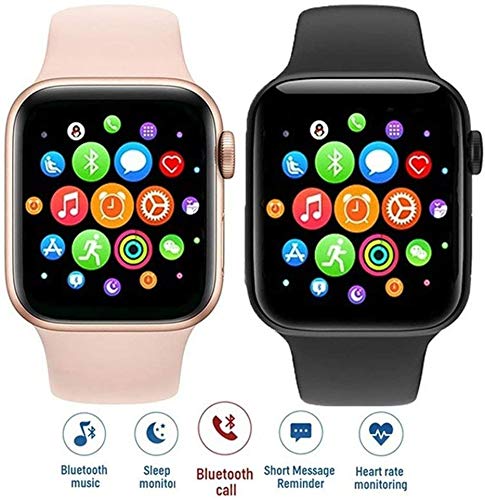Muvit T500 Plus Smart Watch with Upgraded OS/Large Display/Smartwatch with  Calling/ECG Monitor/Activity Tracker/Heart Rate Sensor (Rose Gold) : Amazon.in:  Electronics