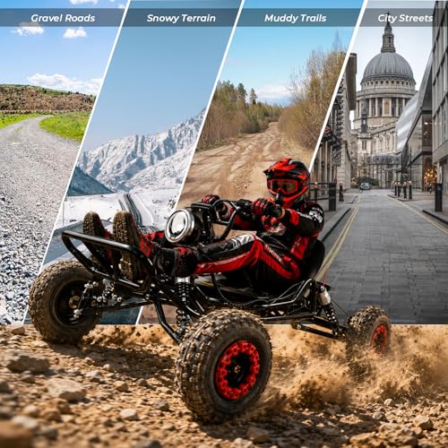 2000W 48V Electric Go Kart for Adults