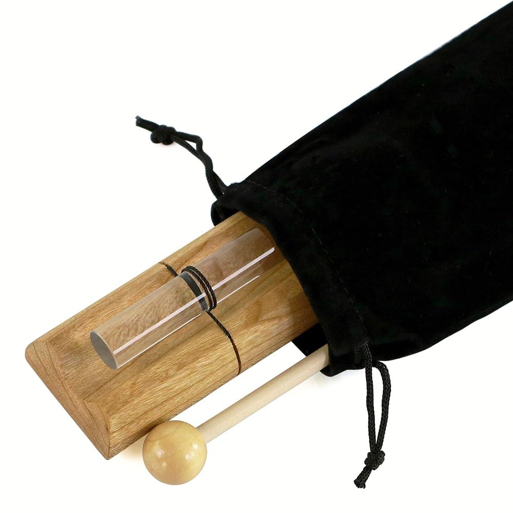 Amazon | クリスタルエナジーバーチャイム、432Hz瞑想楽器、単音