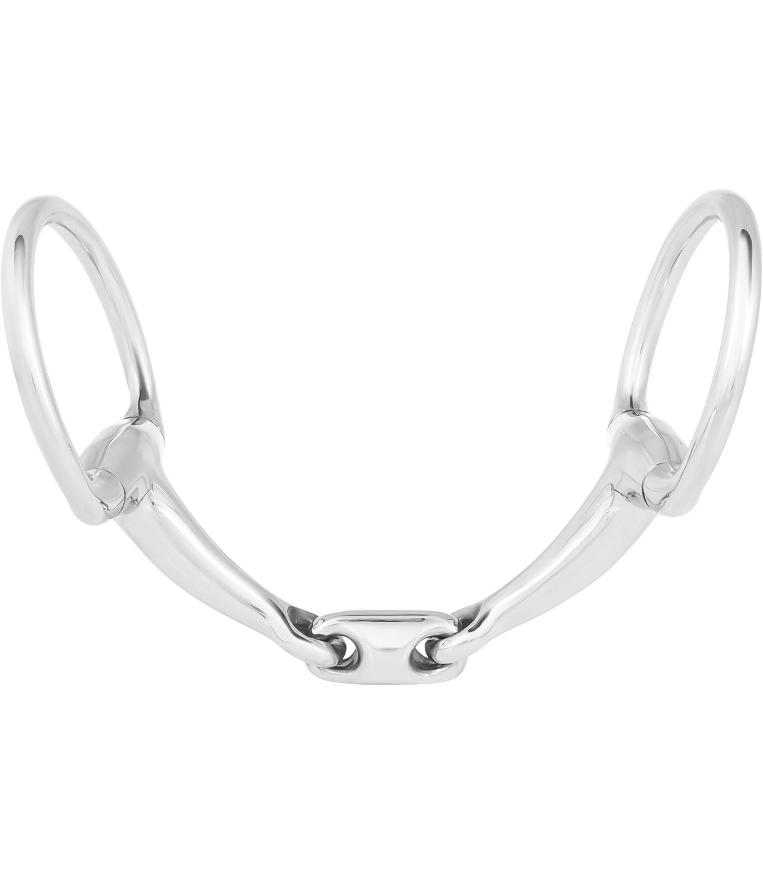 WALDHAUSEN Pony Olivenkopfgebiss, doppelt gebr, EST, R:5cm, S:14mm, B:9,5cm