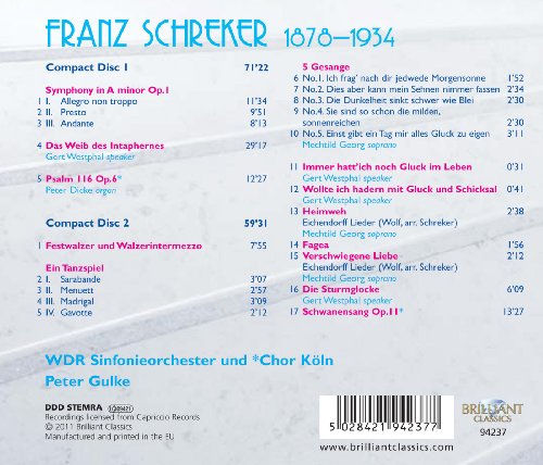 Orchestral & Vocal Works (3 CD)