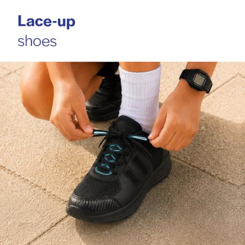 Image of FAUSTO Unisex Unisex School Uniform Shoes|Boys & Girls Lace Up School Shoes|Breathable Comfort Insole Kids School Shoes