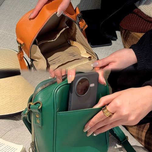 Enjoyaitlife Crossbody Leather Bag for Women, Collaboraten1 Crossbody Leather Bag3