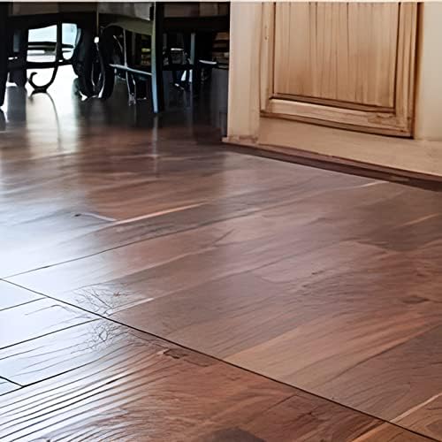 Floor Protector PVC Transparent Desk Chair Mat for Carpeted Floor, PVC Rugs Cover Corridor Doormat Protector, Waterproof & Non Slip(39\ 