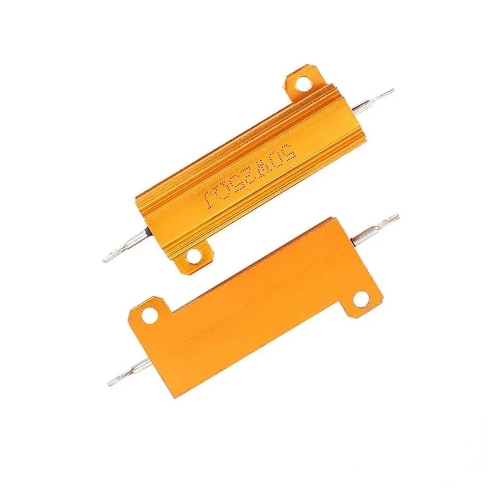 1PCS Aluminium Power Metal Shell Fall Drahtwiderstand