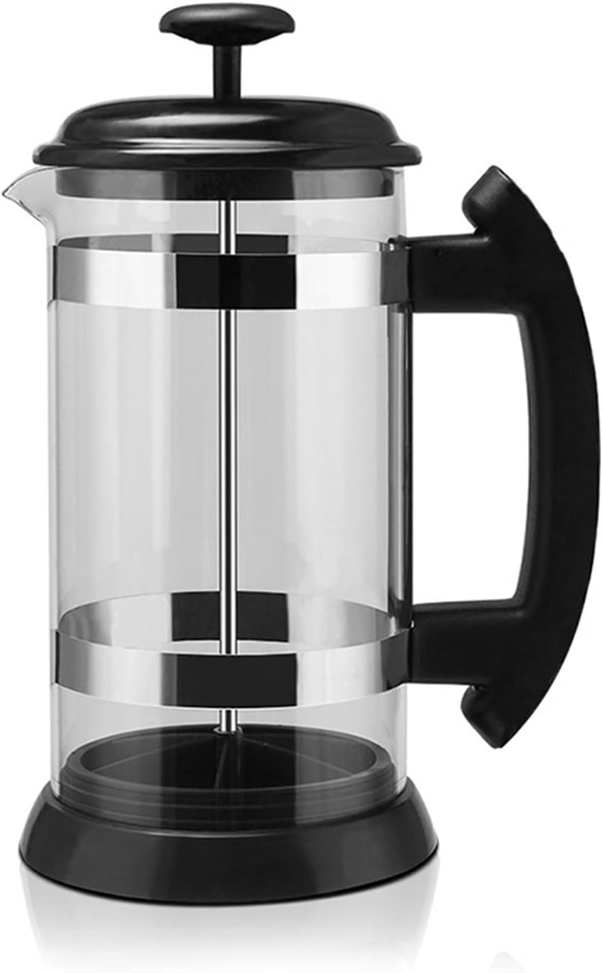 Practical French Presses Coffee Pot Maker Kettle Carafe Teapot Stainless Steel Glass Coffeeware