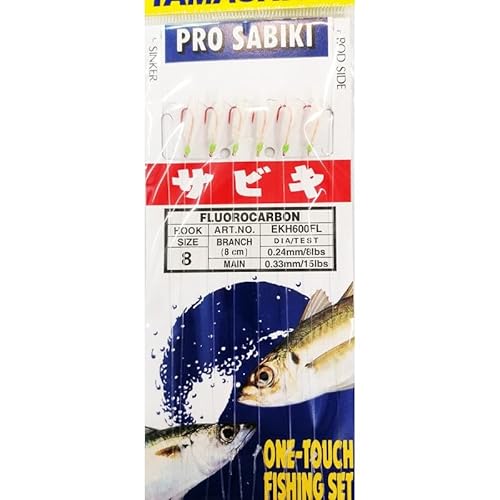 Yamashita Sabiki Ekh600Fl Size 8