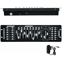 DMX Controller, 192CH Dmx Lighting Controller, 192 Channels DMX512 Console, Stage Lighting Console Controller Panel for Editing Program of Stage Lighting Running