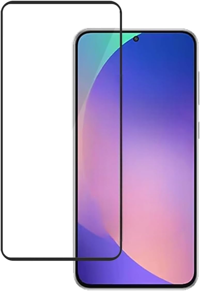 MoCoTech HD+ Edge-to-Edge Tempered Glass for Samsung Galaxy F56 5G – Full Screen Protector Guard, 9H Hardness, Anti-Scratch, Bubble Free, Case Friendly, Ultra Clear with Easy Installation Kit