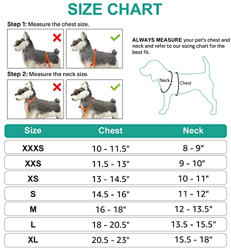 Joytale Step in Dog Harness,12 Colors,Breathable Mesh Vest Harness,Reflective Soft Padded Harnesses for Small and Medium… - Image 3
