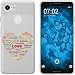 Produktbild PhoneNatic Case kompatibel mit Google Pixel 3 Silikon-Hülle Pride Wörter M5