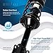 Detroit Axle - 2pc Rear Struts for 98-02 Subaru Forester, 2 Struts w/Coil Spring Assembly 1998 1999 2000 2001 2002 Replacement Suspension Quick Install Ready Struts Shocks Assembly