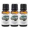 OraMD Extra Strength Tooth Oil – Healthy Gums, Fresh Breath and Helps with Sensitive Teeth – All-Natural Solution Better Than Mouthwash (3-Pack)
