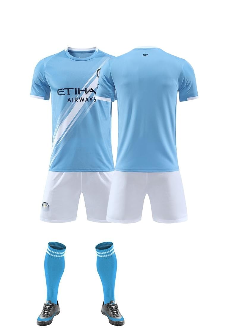 サッカーユニフォーム シティー Mサイズ Amazon.co.jp: NYW サッカーユニフォーム,マンチェスターシティ