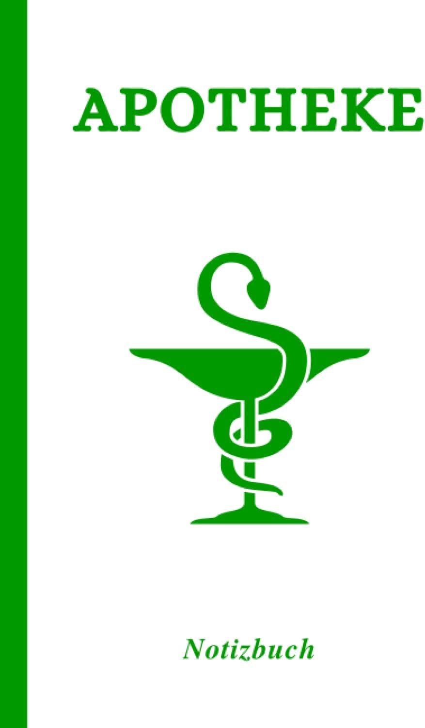 Apotheke Notizbuch: Apotheker Notizheft | für Pharmazeuten und Parapharmazeut | um Notizen zu Machen | Geschenk für Apotheker |120 Seiten (15,24 x 22,86 cm)/ 6x9 inch.