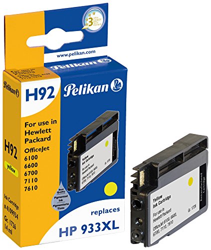 Preisvergleich Produktbild Pelikan Druckerpatrone H92 ersetzt HP CN056AE, Gelb