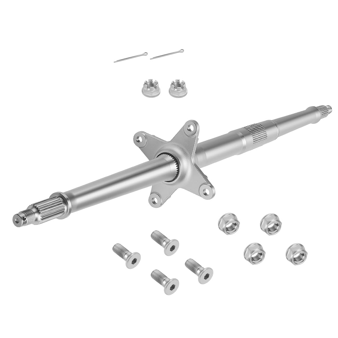 Arbre d’essieu arrière compatible pour Honda Sportrax 400 TRX400EX 1999-2008 TRX400X 2009 2012-2014 42310-HN1-A40 42310-HN1-000